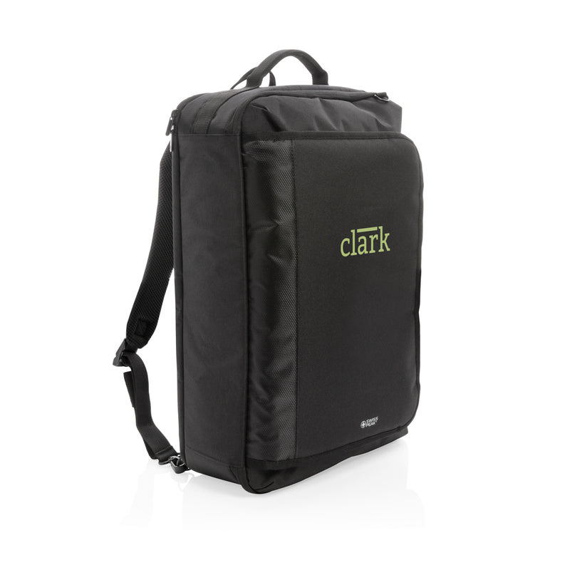 Load image into Gallery viewer, Swiss peak convertible travel backpack PVC free - Custom Wood Designs
