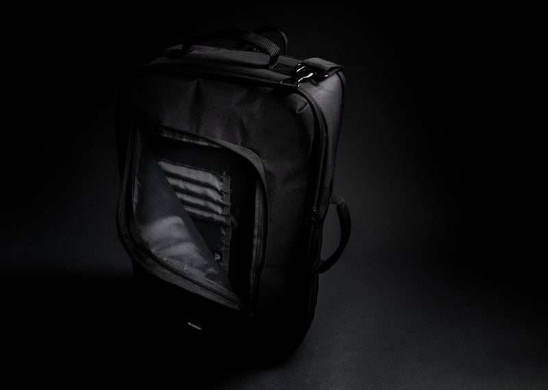 Load image into Gallery viewer, Swiss peak convertible travel backpack PVC free - Custom Wood Designs
