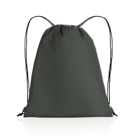 Pink Impact AWARE™ RPET 190T drawstring bag by XD Collection, showing the lightweight, eco-friendly travel and gym bag with drawstrings.