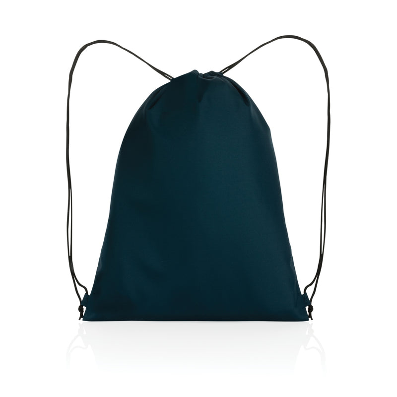 Load image into Gallery viewer, Impact AWARE™ RPET 190T drawstring bag by XD Collection, lightweight eco-friendly bag with drawstring closure and branded logo.
