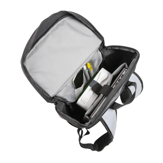 XD Collection PU high visibility laptop backpack with easy access compartment, designed for 15.6-inch laptops, Bags & Travel.