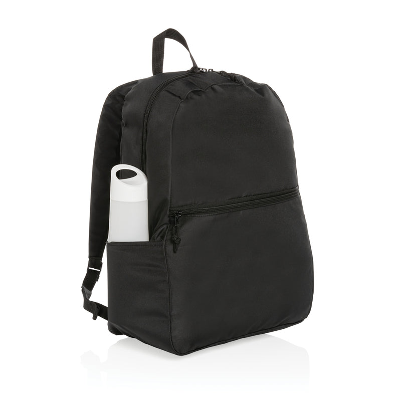 Load image into Gallery viewer, Lightweight Impact AWARE™ RPET backpack from XD Collection featuring multiple compartments and adjustable straps.
