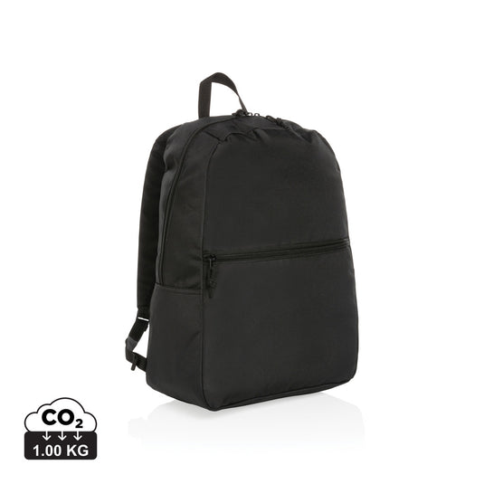 Lightweight Impact AWARE™ RPET backpack from XD Collection, showcasing its eco-friendly design and spacious compartments.