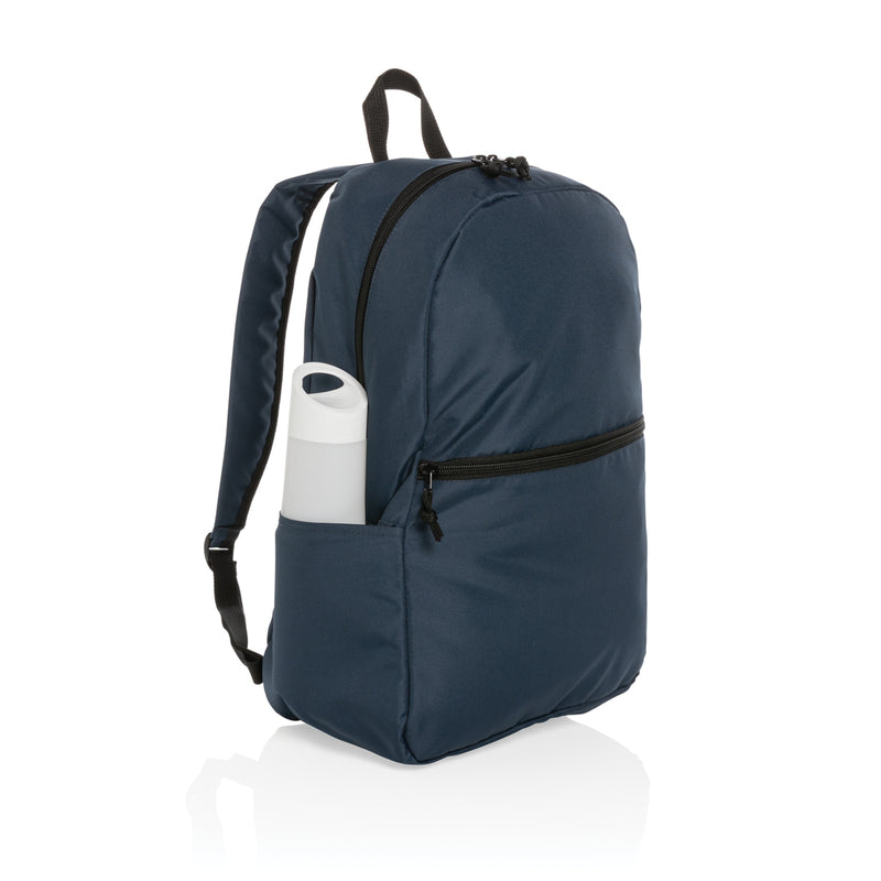 Load image into Gallery viewer, Lightweight Impact AWARE™ RPET backpack by XD Collection, featuring multiple compartments and adjustable straps for travel and daily use.
