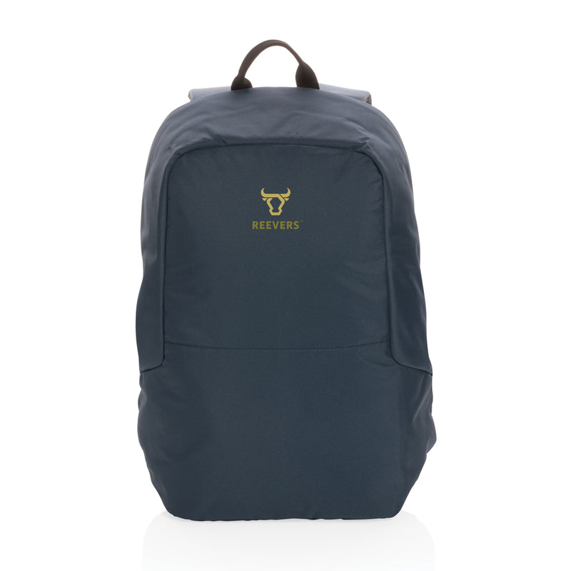 Load image into Gallery viewer, Impact AWARE™ RPET anti-theft backpack by XD Collection featuring secure zippers and eco-friendly recycled materials.
