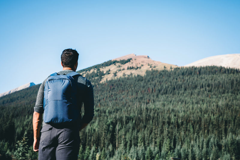 Load image into Gallery viewer, XD Collection Impact AWARE™ RPET anti-theft backpack with multiple compartments and padded straps, ideal for travel and daily use.
