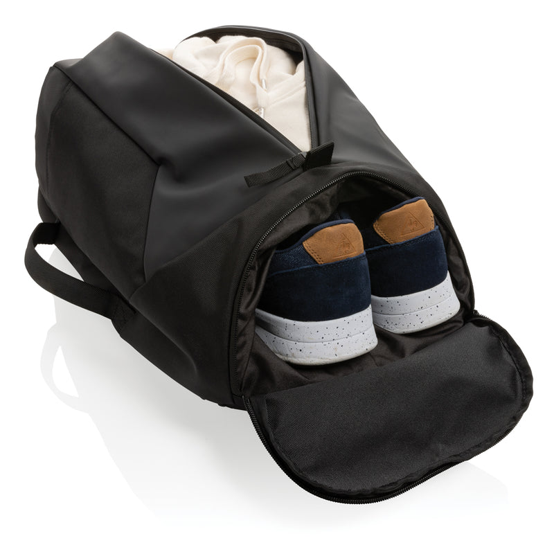 Load image into Gallery viewer, Swiss Peak AWARE™ RPET 15.6 inch work/gym backpack - Custom Wood Designs
