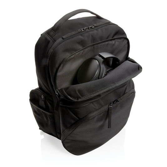 Swiss Peak AWARE™ RPET 15.6 inch commuter backpack - Custom Wood Designs