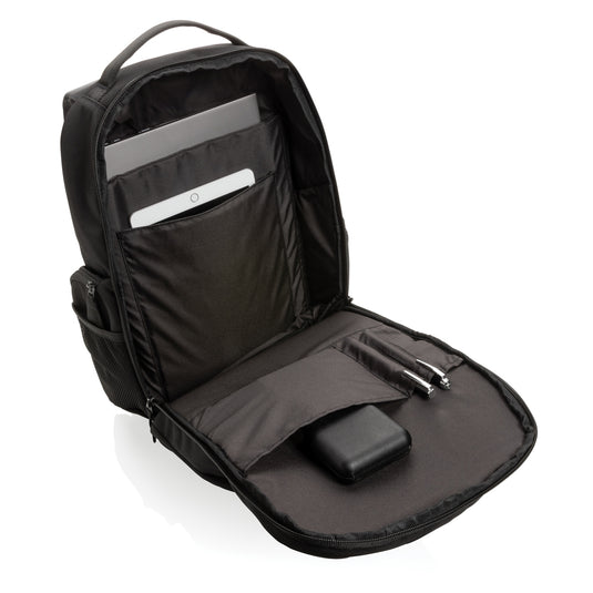 Swiss Peak AWARE™ RPET 15.6 inch commuter backpack - Custom Wood Designs