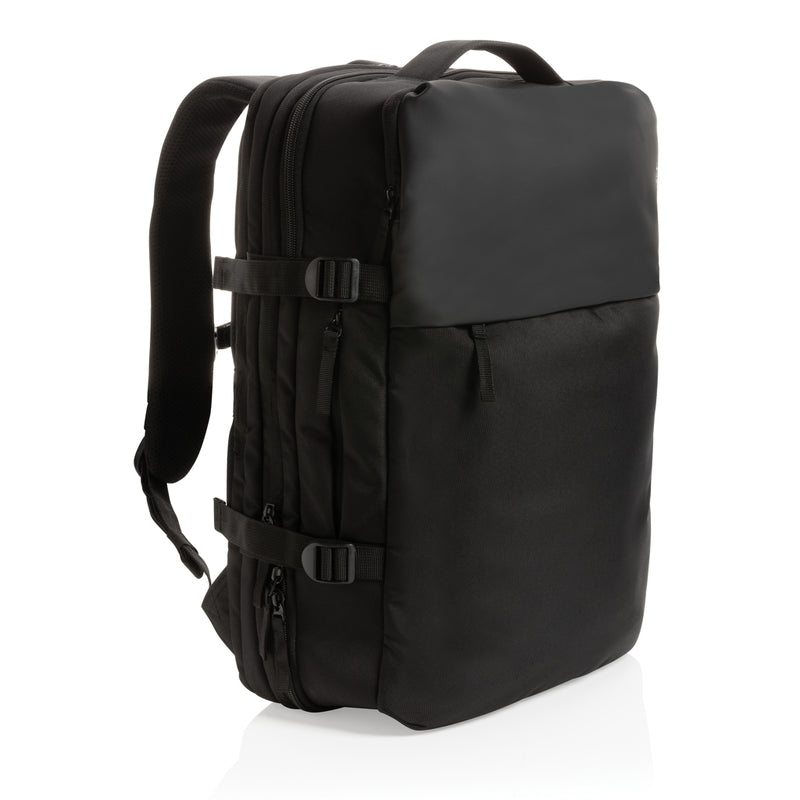 Load image into Gallery viewer, Swiss Peak AWARE™ RPET 15.6' expandable weekend backpack - Custom Wood Designs
