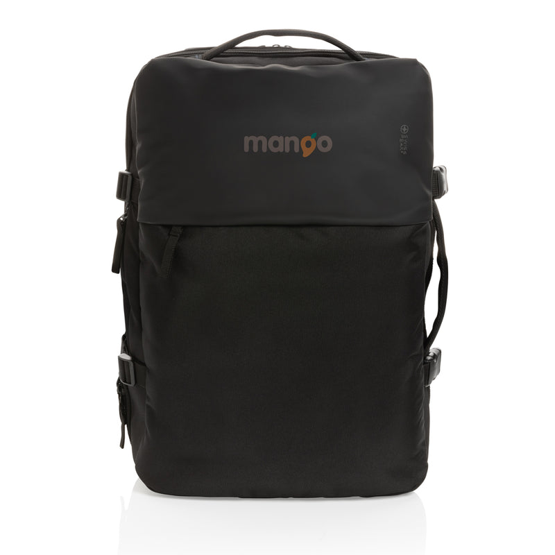 Load image into Gallery viewer, Swiss Peak AWARE™ RPET 15.6' expandable weekend backpack - Custom Wood Designs
