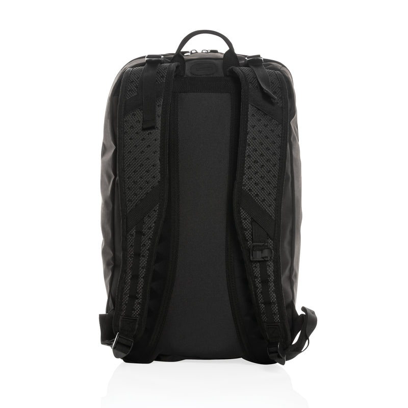 Load image into Gallery viewer, XD Collection Impact AWARE™ hiking backpack 18L with adjustable straps and multiple compartments, designed for outdoor travel.
