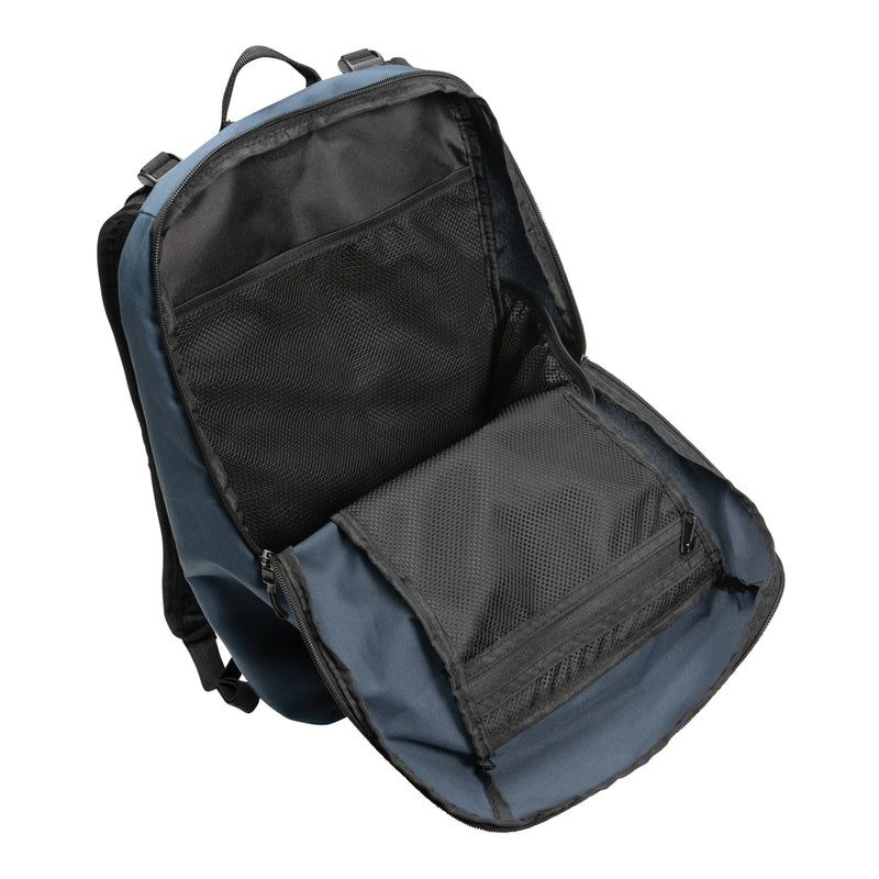 Load image into Gallery viewer, Impact AWARE™ hiking backpack 18L by XD Collection, showing the black outdoor bag with adjustable straps and multiple compartments.
