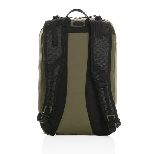 Impact AWARE™ Hiking backpack 18L by XD Collection, black outdoor bag with multiple compartments and adjustable straps.