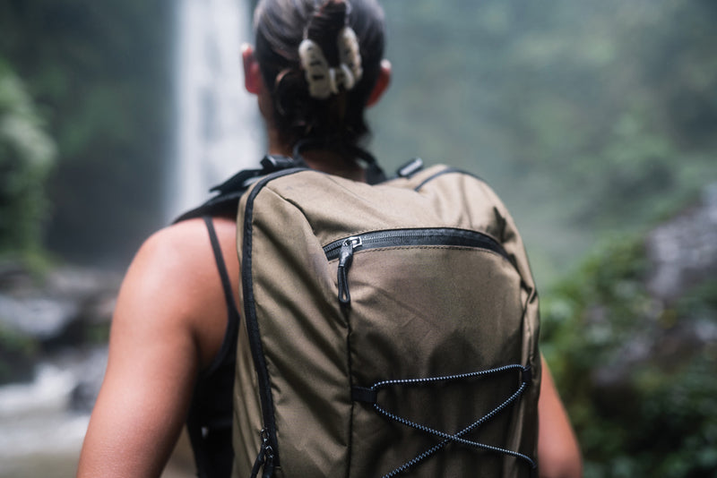 Load image into Gallery viewer, Impact AWARE™ Hiking backpack 18L by XD Collection, durable outdoor bag with adjustable straps and multiple compartments for travel.
