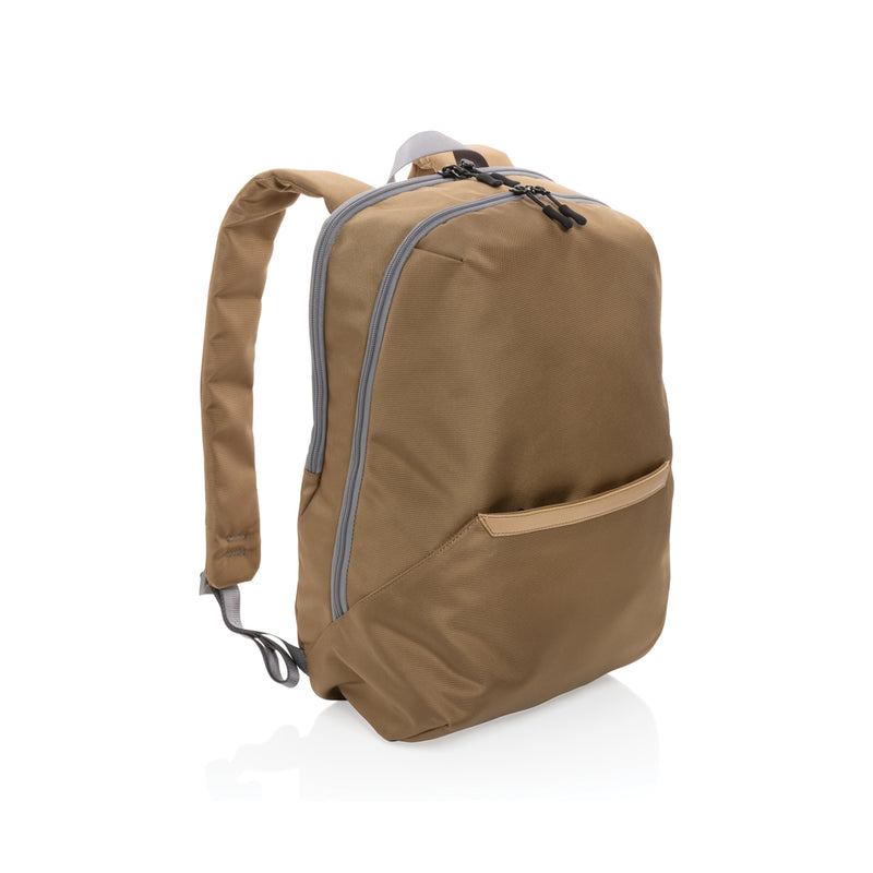 Load image into Gallery viewer, XD Xclusive Impact AWARE™ 1200D 15.6-inch modern laptop backpack with padded straps and multiple compartments for travel and work.
