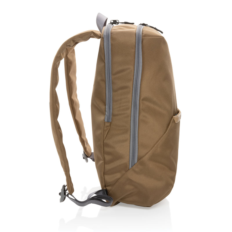 Load image into Gallery viewer, XD Xclusive Impact AWARE™ 1200D 15.6-inch modern laptop backpack with padded compartments, black bag with sleek design.
