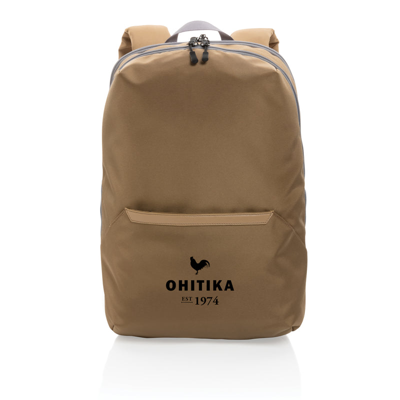 Load image into Gallery viewer, XD Xclusive Impact AWARE™ 1200D 15.6-inch modern laptop backpack with multiple compartments and padded shoulder straps.
