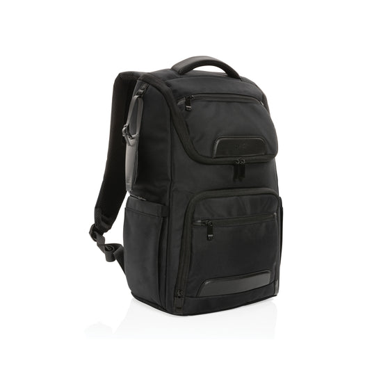 Swiss Peak AWARE™ RPET Voyager 15.6" laptop backpack - Custom Wood Designs