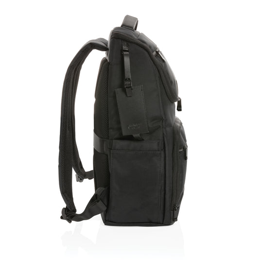 Swiss Peak AWARE™ RPET Voyager 15.6" laptop backpack - Custom Wood Designs