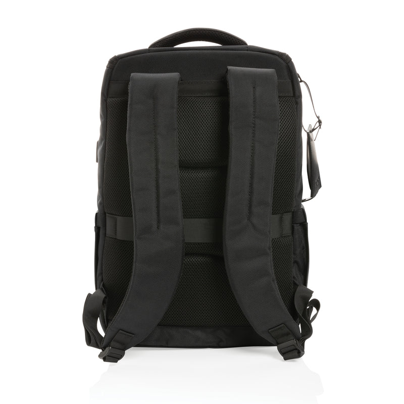 Load image into Gallery viewer, Swiss Peak AWARE™ RPET Voyager 15.6" laptop backpack - Custom Wood Designs
