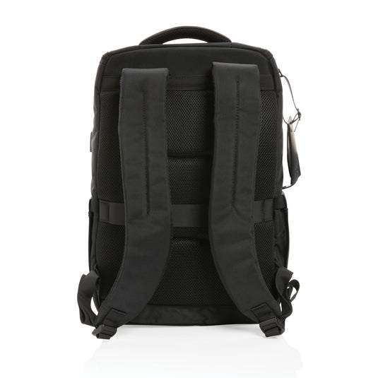 Swiss Peak AWARE™ RPET Voyager 15.6" laptop backpack - Custom Wood Designs