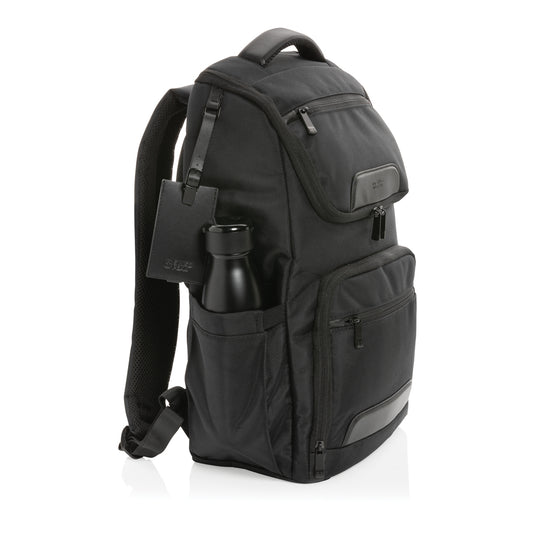 Swiss Peak AWARE™ RPET Voyager 15.6" laptop backpack - Custom Wood Designs