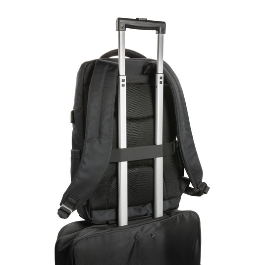 Swiss Peak AWARE™ RPET Voyager 15.6" laptop backpack - Custom Wood Designs