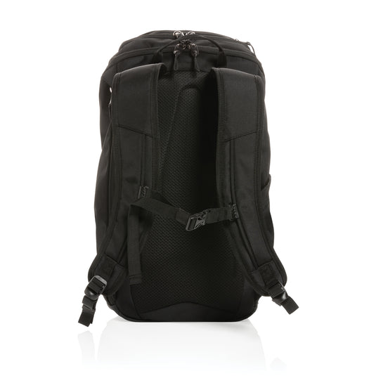 Swiss Peak AWARE™ RPET 15.6 inch business backpack - Custom Wood Designs