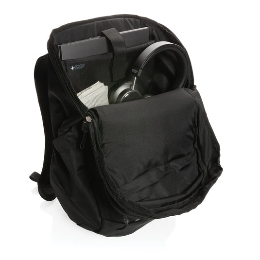 Swiss Peak AWARE™ RPET 15.6 inch business backpack - Custom Wood Designs