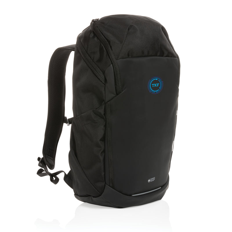 Load image into Gallery viewer, Swiss Peak AWARE™ RPET 15.6 inch business backpack - Custom Wood Designs
