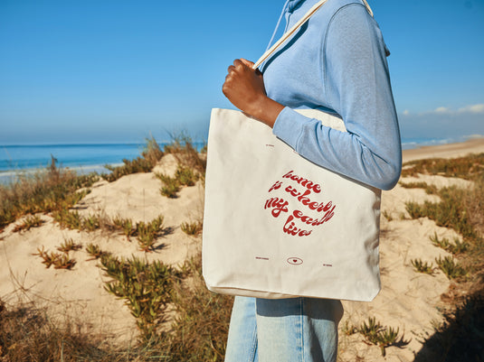 285gsm rcanvas tote bag undyed - Custom Wood Designs