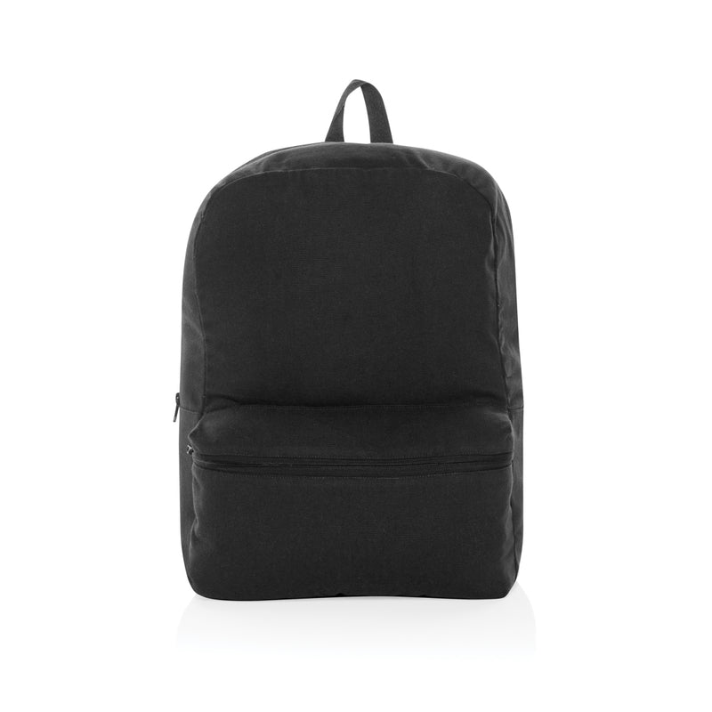 Load image into Gallery viewer, Undyed Impact Aware™ 285 gsm canvas backpack from XD Collection, showing the durable, natural fabric and spacious design.
