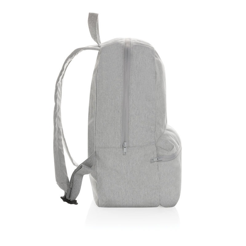 Load image into Gallery viewer, Undyed Impact Aware™ 285 gsm rcanvas backpack by XD Collection, showing durable canvas material and spacious design.
