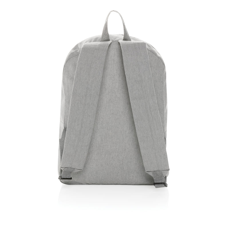 Load image into Gallery viewer, Undyed Impact Aware™ 285 gsm RCanvas backpack from XD Collection, featuring durable fabric and spacious design for travel and daily use.
