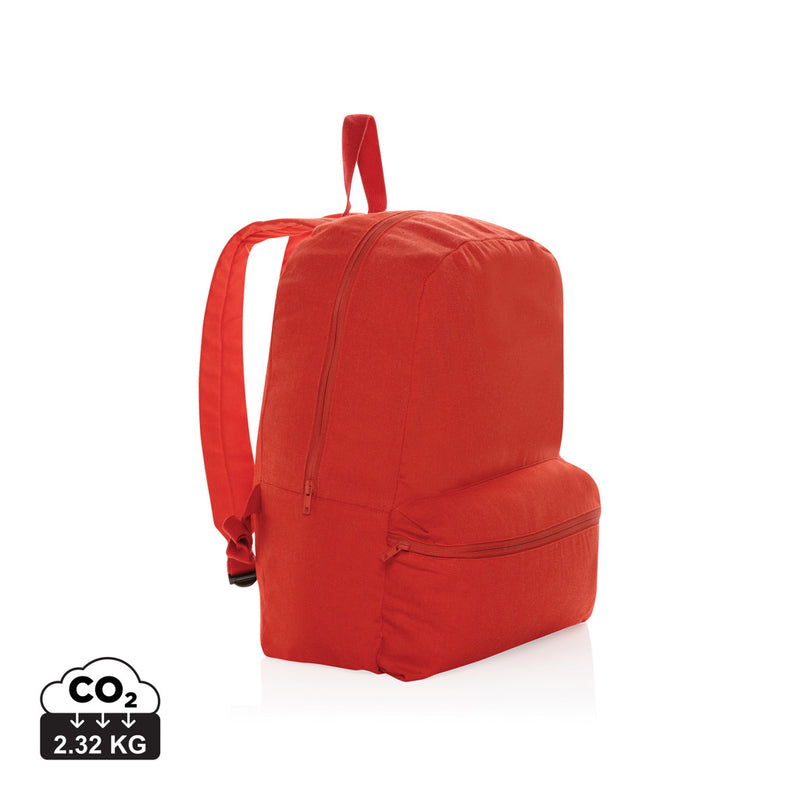 Load image into Gallery viewer, Impact Aware™ 285 gsm rcanvas backpack from XD Collection, showcasing durable canvas material and multiple compartments.
