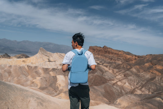 Impact Aware™ 285 gsm rcanvas backpack by XD Collection, showing sturdy canvas material and adjustable straps.
