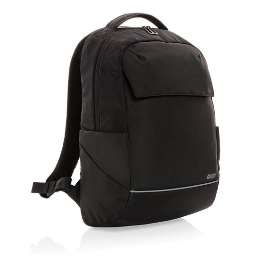 Swiss Peak Brooke AWARE™ RPET daily 15.6" laptop backpack - Custom Wood Designs