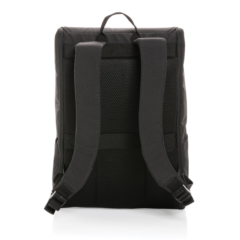 Load image into Gallery viewer, Swiss Peak Fern AWARE™ RPET all over zipper 15.6" backpack - Custom Wood Designs
