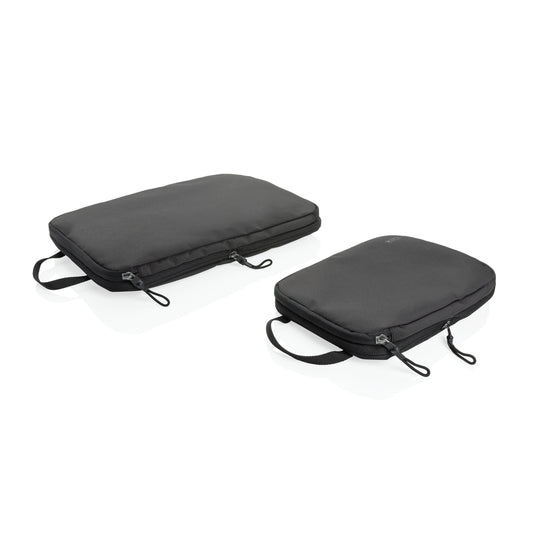 Swiss Peak Ridge AWARE™ RPET compression travel cubes 2pc - Custom Wood Designs