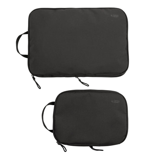 Swiss Peak Ridge AWARE™ RPET compression travel cubes 2pc - Custom Wood Designs