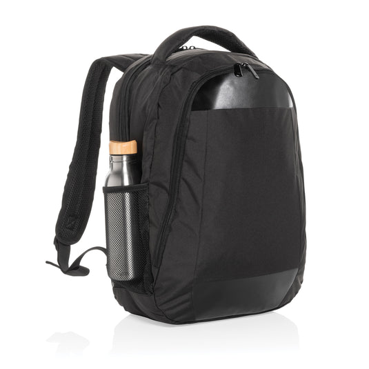 XD Collection Impact AWARE™ Boardroom laptop backpack, PVC-free bag with multiple compartments and padded shoulder straps.