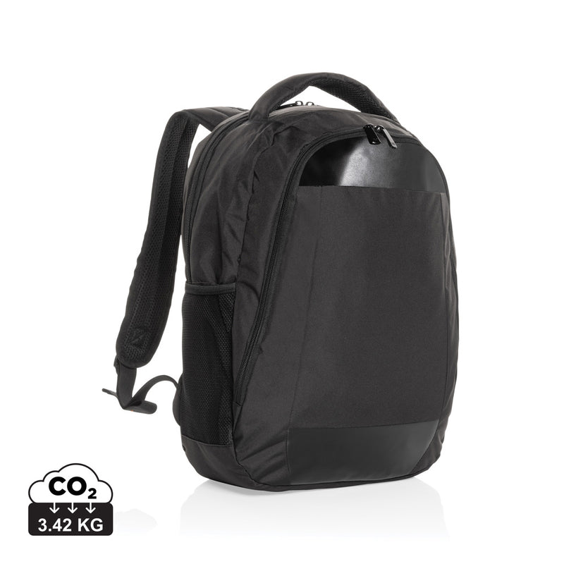 Load image into Gallery viewer, Impact AWARE™ Boardroom laptop backpack by XD Collection, PVC-free bag with sleek compartments for travel and work essentials.
