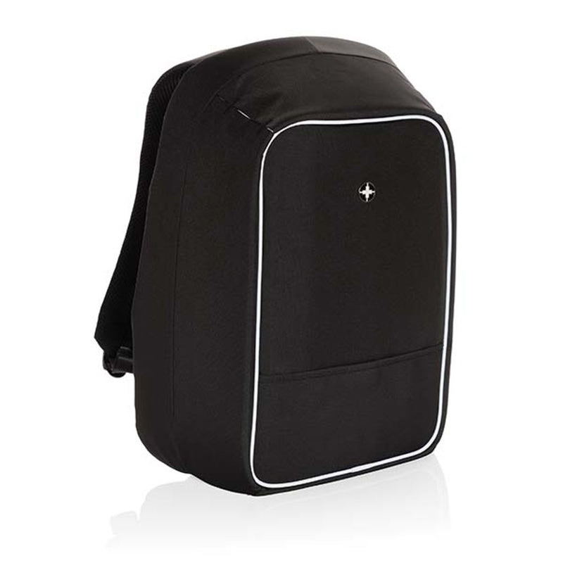 Load image into Gallery viewer, Swiss Peak AWARE™ anti-theft 15.6" laptop backpack - Custom Wood Designs
