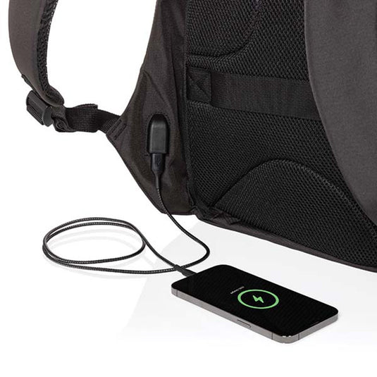 Swiss Peak AWARE™ anti-theft 15.6" laptop backpack - Custom Wood Designs