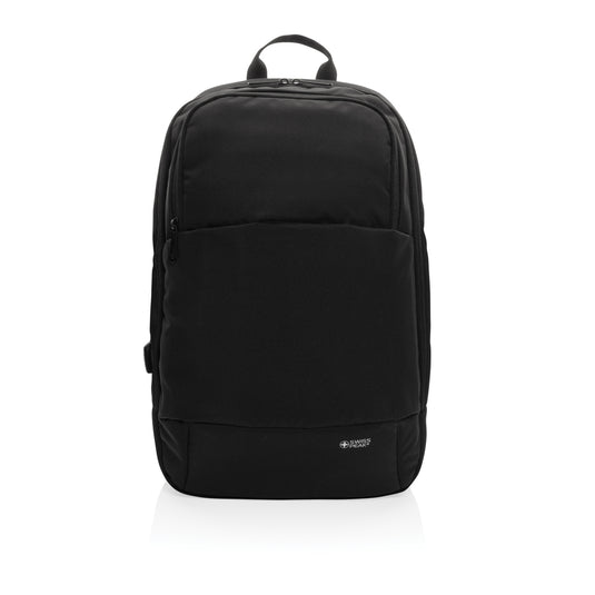 Swiss Peak AWARE™ modern 15.6" laptop backpack - Custom Wood Designs