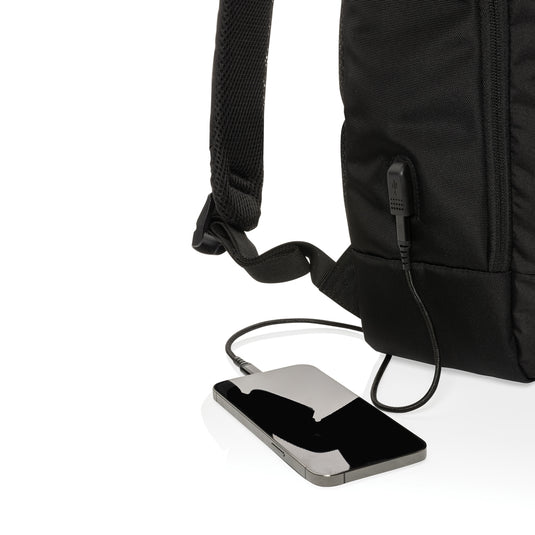 Swiss Peak AWARE™ modern 15.6" laptop backpack - Custom Wood Designs