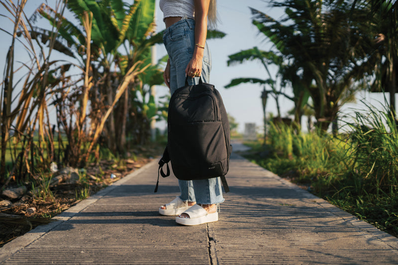 Load image into Gallery viewer, Swiss Peak AWARE™ modern 15.6" laptop backpack - Custom Wood Designs
