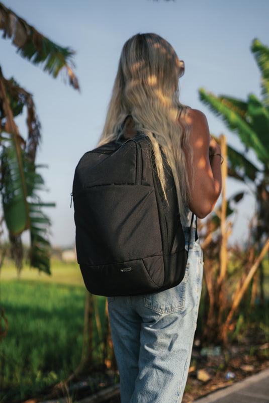 Swiss Peak AWARE™ modern 15.6" laptop backpack - Custom Wood Designs