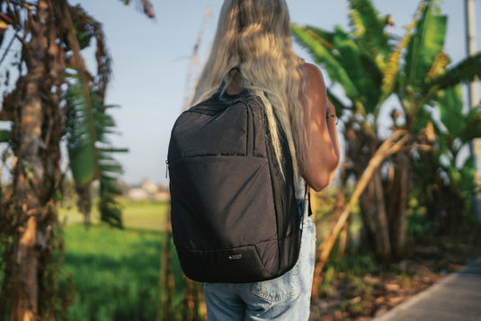 Swiss Peak AWARE™ modern 15.6" laptop backpack - Custom Wood Designs